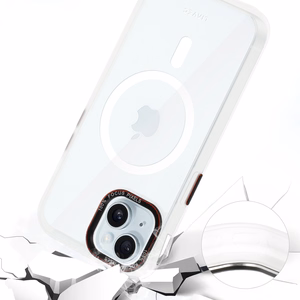 Liavec Hybrid Magnētiskais caurspīdīgs viedtālruņa apvalks Iphone 15