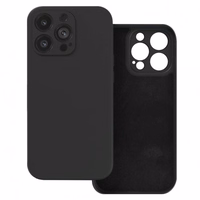 Phone Maciņš "Liquid Silicone Edge" Huawei P50 Pro (Melns)