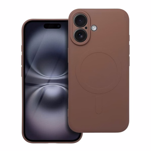 SILICONE MAG APVALKS saderīgs ar MagSafe IPHONE 17 Air brūna