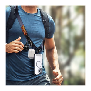 DUX DUCIS Outdoor Cross Body - наплечный ремешок для телефона - синий