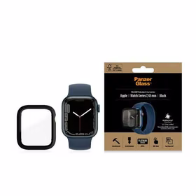 PanzerGlass Pulksteņa aizsargapvalks Apple Watch 7 45 mm - melns
