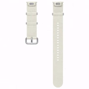 Siksniņa ET-SOL30SWE Samsung Galaxy Watch 4/4 Classic/5/5 Pro/6/6 Classic/7/FE stilīga sporta S/M krēmkrāsa