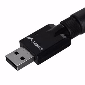 Lanberg NC-0300-WIE tīkla karte Ethernet / WLAN 2400 Mbit/s
