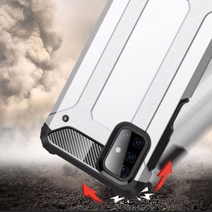 Hybrid Armor Case izturīgs aizsargapvalks Samsung Galaxy M51 zils