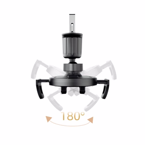 Dudao F2+ smartphone turētājs for the air vent with clamp - melns