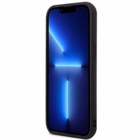 Karl Lagerfeld KLHCP14M3DRKHNK iPhone 14 Plus 6.7" melns/melns hardcase Rubber Choupette 3D