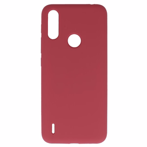 Viedtālruņa apvalks silikona Lite Motorola Moto E7 Power/E7i Power (m) - bordo (m)