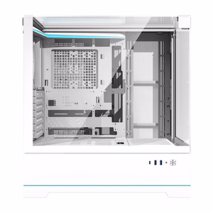 Darkflash DY450 datora korpuss bez ventilatoriem (balts)