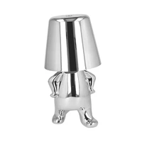 Nakts lampa Silver Man dizains F
