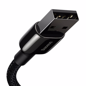 Baseus kabelis Tungsten USB - Lightning 2,0m 2,4A melns