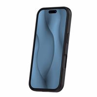 Silikona Thin Mag maciņš for iPhone 17 Pro 6,3" melns