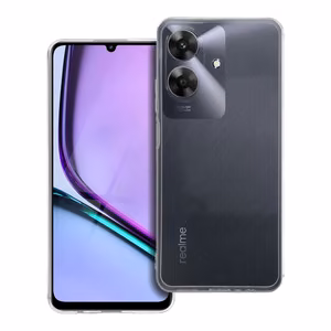 Caurspīdīgs 2 mm viedtālruņa apvalks REALME NOTE 60 (ar kameras aizsardzību) caurspīdīgs
