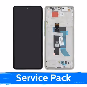 LCD-дисплей совместимый с Xiaomi Poco X7 5G с рамкой / зелёный / (Service Pack)