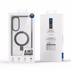 DUX DUCIS чехол AIMO MAG совместимый с MagSafe для SAMSUNG S25 Edge чёрный
