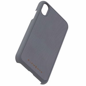 Nordic Elements Original Gefion vāciņš ierīcei iPhone XR, ar dabīga kļavas koka apdari, vidēji pelēks