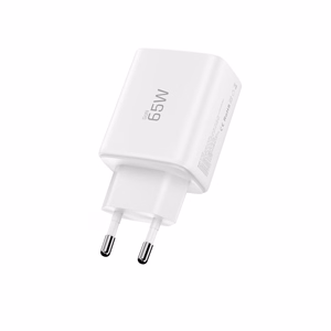 Tech-Protect NCA65W-GAN 3 portu 65 W sienas lādētājs - balts