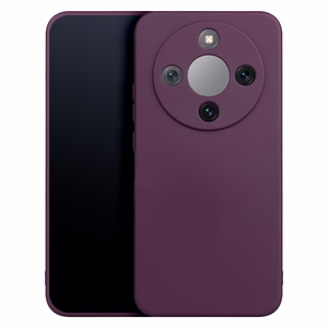 Silikona vāciņš Honor X70 / X9d / Magic 8 Lite, tumšā ķiršu krāsā