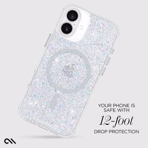 Case-Mate Twinkle MagSafe vāciņš ierīcei iPhone 16 Plus, Disco