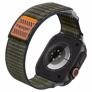 SPIGEN WBF0 siksniņa APPLE WATCH 8 / 9 / 10 / 11 / SE / ULTRA (44 / 45 / 46 / 49 MM) zaļš