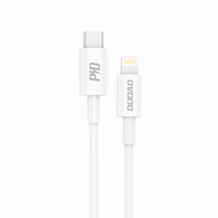 Dudao L6X USB-C - Lightning PD 20W 1m kabelis - balts
