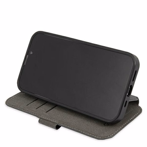 Guess GUBKP13X4GMGGR iPhone 13 Pro Max 6.7" vāciņš pelēks - 4G Liels metāla logotips