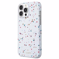 Uniq Coehl Terrazzo viedtālruņa apvalks iPhone 13 Pro / iPhone 13 - balta