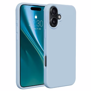 Etteri Silikona korpuss iPhone 16 Plus 6,7" gaiši zils