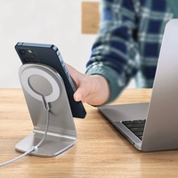 Magnetic Bezvadu lādētājs ar Statīvs CHOETECH, 15W, MagSafe