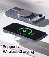 Korpuss Mercury Pure Magsafe Silicon Case Apple iPhone Air lavander pelēks