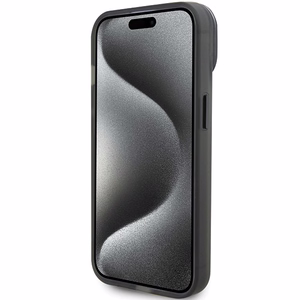 Ferrari gredzena statīva 2023 kolekcijas magnētiskais viedtālruņa apvalks iPhone 15 Plus / 14 Plus - melns