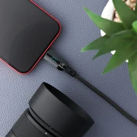 FORCELL F-ENERGY C273 kabelis USB A uz Lightning 2,4A 12W Digital 1,2 m melns