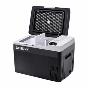Euhomy CF008-30BL 30L auto ledusskapis (melns)