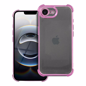 Viedtālruņa apvalks ANTISHOCK ELECTRO IPHONE 16e (SE 4 2025) rozā