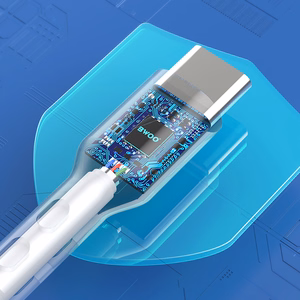 BWOO Kabelis USB - USB-C 1m 3A balts BO-X172C