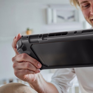 AmazingThing PlayShield Bunker aizsargstikls Nintendo Switch 2 - melns
