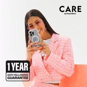 CARE by PanzerGlass Flagship viedtālruņa apvalks iPhone 16 Plus 6.7" balts/balts magnētiskais 1339