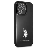 US Polo USHCP13XUMHK iPhone 13 Pro Max 6.7" melns/melns cietais apvalks Horses Logo