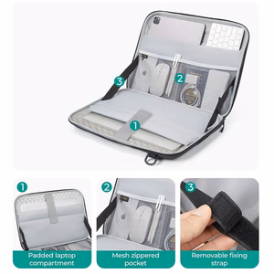 Tech-Protect Ranger-X taktiskais portatīvā datora apvalks 13–14" - melns