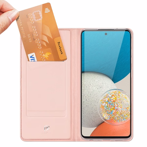 Dux Ducis Skin Pro viedtālruņa apvalks Samsung Galaxy A73 rozā