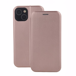 Viedais Diva maciņš for iPhone 16e / 17e rozā zelta