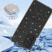 Viedtālruņa apvalks Crystal Glitter Case Samsung Galaxy A33 5G sudrabains
