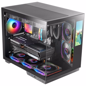 Mars Gaming MCMIRAGE datora korpuss Midi Tower melns