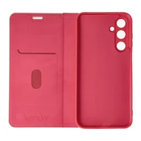 Wonder Frame Viedtālruņa apvalks Samsung Galaxy M35 5G sarkans