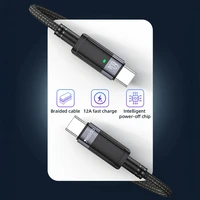 Yesido Kabelis CA160 austa - Type C uz Type C - PD 60W 1,2 metri melns