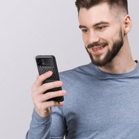 Phone Maciņš Dux Ducis "Venice" priekš Samsung F721 Z Flip4 Melns