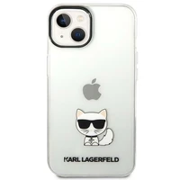 Viedtālruņa apvalks Karl Lagerfeld KLHCP14MCTTR iPhone 14 Plus 6.7\" skaidrs / skaidrs Choupette Body