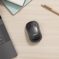 Bezvadu pele Logitech 2,4G 1000 dpi M185 pelēka