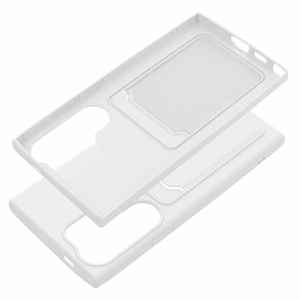 Чехол для Samsung S24 ULTRA Card Case белый