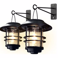 Forever Light Solar LED lampa lantern SUNARI FLS-40 melns