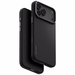 Uniq Keva EDGE Magclick Charging vāciņš iPhone 18 Pro Max / 17 Pro Max – melns